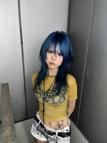 キイ ギンザ(k.e.y GINZA)&nbsp;青髪