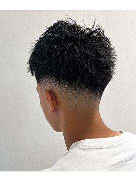 ルースト 京都駅前店(ROOST) ツイストスパイキー×スキンフェード