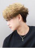 こぼれバングフェザーショートスタイル　【下北沢/men's】