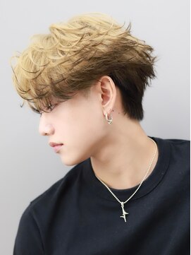 アーバンスタジオトウキョウ 下北沢店(URBAN STUDIO TOKYO) こぼれバングフェザーショートスタイル　【下北沢/men's】