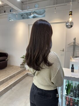 ロカ 表参道(loka) オリーブグレージュ[表参道/ブリーチ/ハイライト]Mai