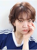 くせ毛風パーマショート【北千住】