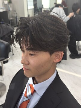 ハイプ 三宮(HYPE) シャドウパーマ/波巻きパーマ/曲がる縮毛矯正/メンズ