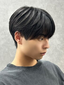 エルマーク 京都駅前(L-MARK) マッシュヘア/黒髪/メンズカット/men's/メンズ/眉毛