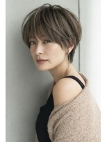 アンソリット ボーテ(INSOLITE BEAUTE)&nbsp;大人ショートハイライト白髪ぼかし30代40代50代60代広尾/恵比寿