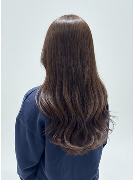 オーガニック リブ 川越(organic+live) 春◎ブリーチなし透明感ベージュで韓国風レイヤー