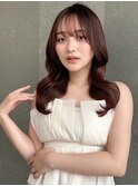 ミディアムヘア/暗めカラー/デザインカラー(新潟/万代)