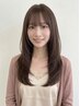 【縮毛矯正☆人気No2】リタッチ髪質改善縮毛矯正＋保湿TR