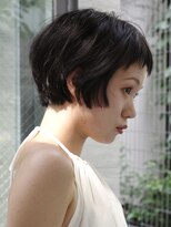 ネロ ヘアサロン 渋谷(NERO HAIR SALON)&nbsp;【松井隆人】ショートボブ ビクシー オン眉 レイヤーショート