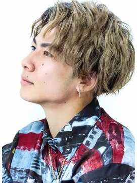 ブリッツ レボ(BLITZ-REVO) 【BLITZ鈴木祐太流】マッシュ×Nウェーブパーマ【柏/柏駅】