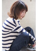 ヘアーアンドメイク シーク 吉祥寺(HAIR&MAKE SeeK)&nbsp;「伸ばしかけの方にオススメ」外ハネミディアム