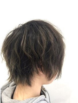 ホワイト(WHITE) ハンサムショート×WHITE田中