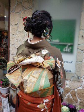 エム デ ヘアー オカダ 成人式アップ☆