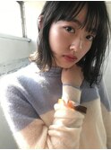 【seek菜月】黒髪艶ミディアム【長野 松本】
