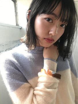 シーク(seek) 【seek菜月】黒髪艶ミディアム【長野 松本】