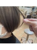 透明感抜群の暗めアッシュ prima 新宿