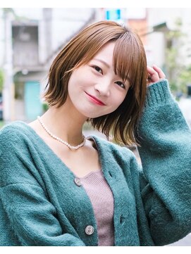 ミラリー トウキョウ(Mirareee Tokyo) 大人カジュアル外ハネボブ　20代30代40代　新宿代々木北参道