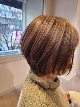 アンド(&.) 落ち着きのある大人女性ショートボブ★☆