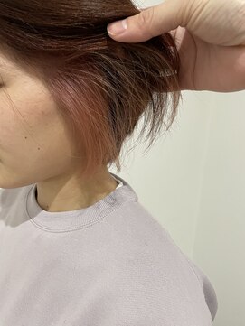 エモーション(emotion) イヤリングカラー　オレンジ