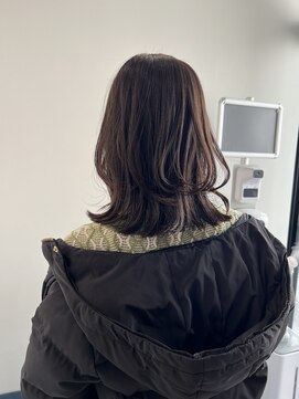 トレス(TRESS) 外ハネボブ レイヤーボブ シアーブラウン