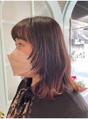 顔まわりウルフ
