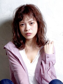 リバティ 吉祥寺(Liberty) ☆ラフセミディ　ブラウンカラー☆[吉祥寺] [髪質改善]