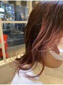 12-27 ポイントカラー／ピンク