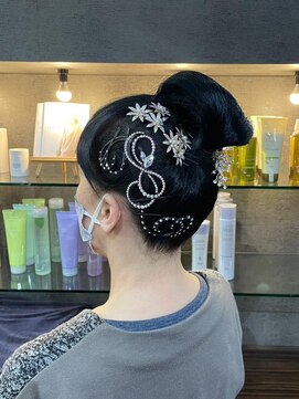 ユアーズ 四街道店(HAIR&NAIL YOURS) 袴振袖着付け和装ヘアセット卒業式成人式ヘアアレンジ