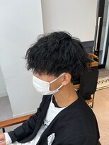 ネオリーブ クーロ メゾン 横浜(Neolive curro Maison)&nbsp;韓国黒髪マッシュ[メンズカット]