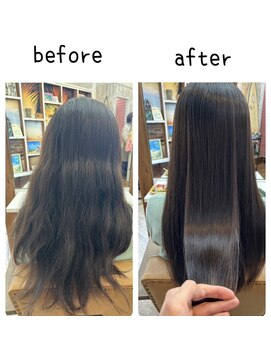 ヘアリゾート リノ(Hair resort Lino) 髪質改善縮毛矯正『髪にドラマを』