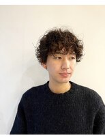 ガビーヘアルーブ(gabi hair LOOB) U24束間波巻きスパイラルパーマウルフツイストスパイラルパーマ