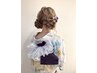 浴衣★着付け＋ヘアセット￥5000