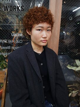ワークス ヘアデザイン(WORKS HAIR DESIGN) フレンチカーリーショートパーマスタイル