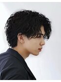 波巻きセンターパートウルフ