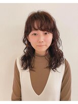 ツナグ(tsunagu) ミディアムパーマ、ゆるめパーマ