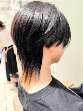 ヴィサージュファイン(VISAGE fine) マッシュウルフ 縮毛矯正 2ブロック