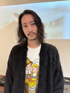 ダックヘアー(DaK hair) 【川前大輝】メンズニュアンスウェーブロング