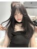 【艶髪度NO.1】【平日限定】カット+Premium髪質改善TR+ケアカラー￥18900 渋谷