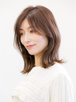 ビューティービースト 廿日市店(beauty:beast)の写真/話題の髪質改善カラーで、髪の芯まで栄養を補給し美しく輝く艶髪に☆グレイカラー(白髪染め)にもおすすめ