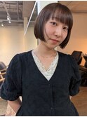 ミニボブ/オリーブブラウン【下北沢】