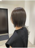 切りっぱなしボブ【Number Three 綱島店】