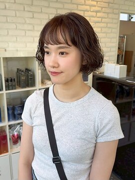 ディフィーノ 青山(DIFINO) 【DIFINO 青山】ショート/ボブ/パーマ/ブラウン