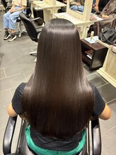 オンザゴーベイタウン(ON THE GO baytown) 【髪質改善】艶髪ストレート