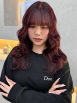 アロ 大阪梅田(alo)&nbsp;チェリーレッド(ブリーチなしカラー)