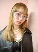 フェイスレイヤー/ハイトーン/イエロー/イエローベージュ