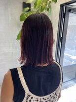 トゥループレイス(true place)&nbsp;ぱっつんボブ/ディープピンク