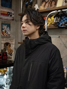 エクスプロア デザイン アクト 三鷹(EXPLORE DESIGN ACT.) メンズボブ/サーフパーマ/ニュアンスパーマ/三鷹