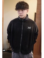 エディ(Edy) メンズマッシュ波巻きスパイラルパーマツイスパ眉毛カット岡山