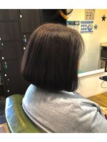 美容室 エス 加賀野店(es)&nbsp;前下がりボブ
