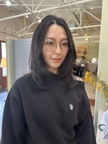 キュオンシア(CUEON. ciea) ミディアムレイヤー×透明感カラー